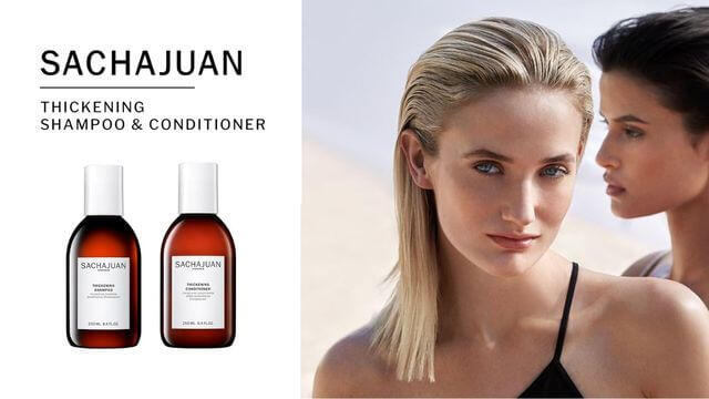 İnce Telli ve Cansız Saçlar için Sachajuan Thickening!