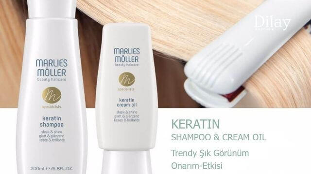 Marlies Möller' den KERATIN ŞAMPUAN & KERATIN YAĞI