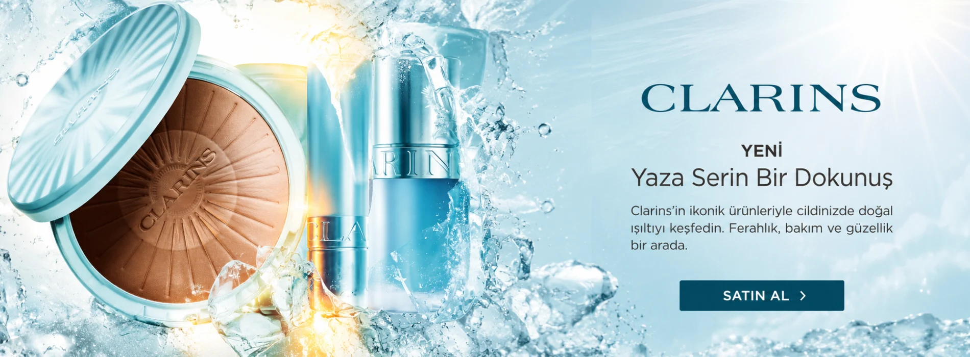 YENİ Clarins Yaz Makyajı ve Cilt Bakımı