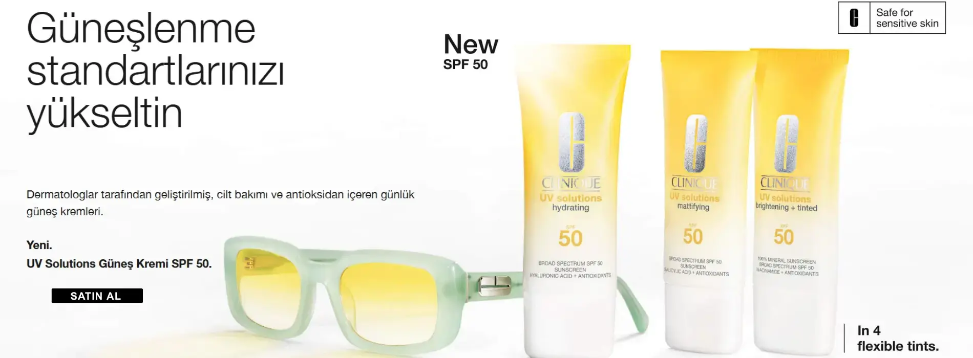 Clinique UV Solutions SPF50+ Güneş Kremi