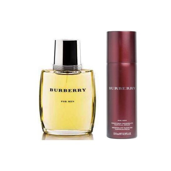 Burberry Classic EDT 100 ml Erkek Parfüm + Deodorant Hediyeli - 1