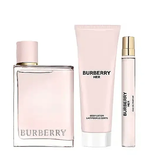 Burberry Her EDP 100 ml Kadın Parfüm Set (1)