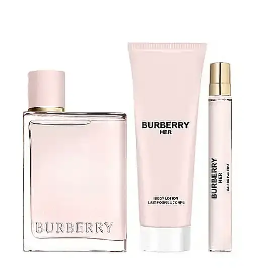 Burberry Her EDP 100 ml Kadın Parfüm Set - 2