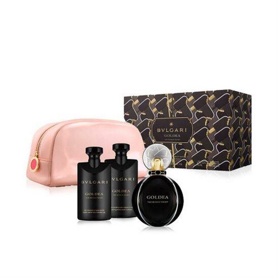 Bvlgari Goldea The Roman Night EDP 75 ml Kadın Parfüm Set - 1