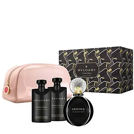 Bvlgari Goldea The Roman Night EDP 75 ml Kadın Parfüm Set - 1