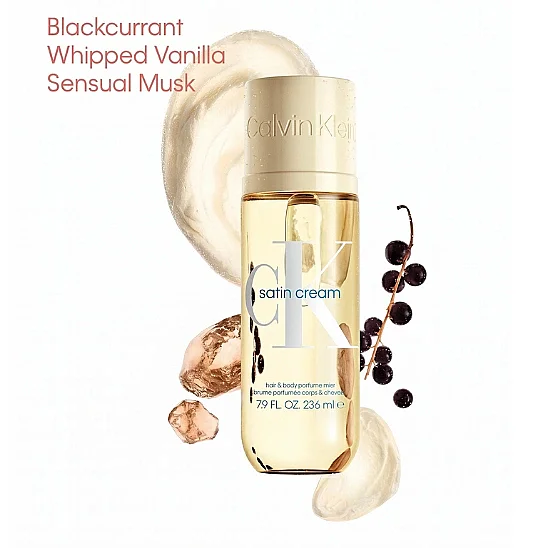 Calvin Klein Satin Cream Hair&Body Perfume Mist 236 ml (1)