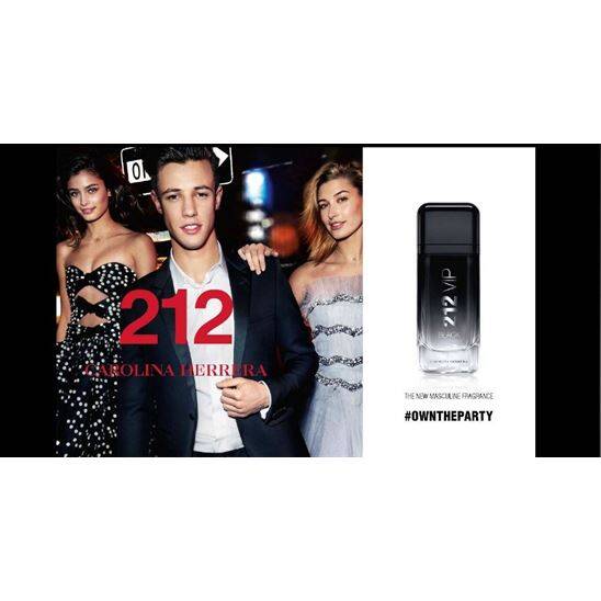 Carolina Herrera 212 VIP Black Men EDP 100 ml Erkek Parfüm - 5