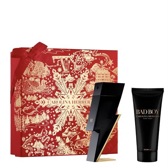 Carolina Herrera Bad Boy EDT 100 ml Erkek Parfüm Set (1)