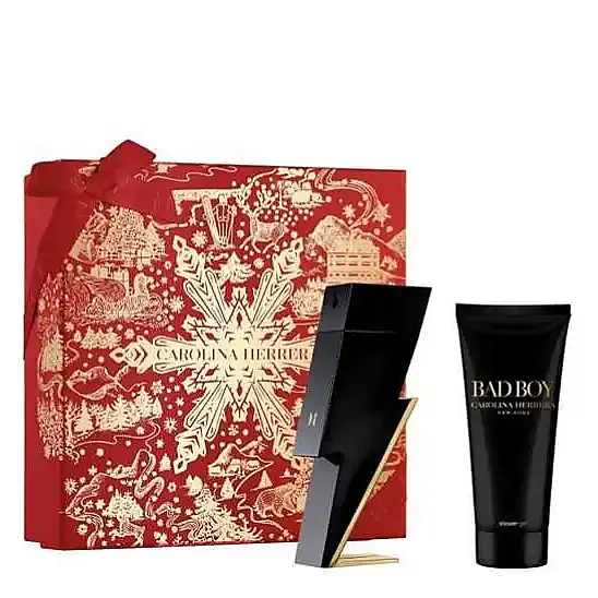 Carolina Herrera Bad Boy EDT 100 ml Erkek Parfüm Set - 1