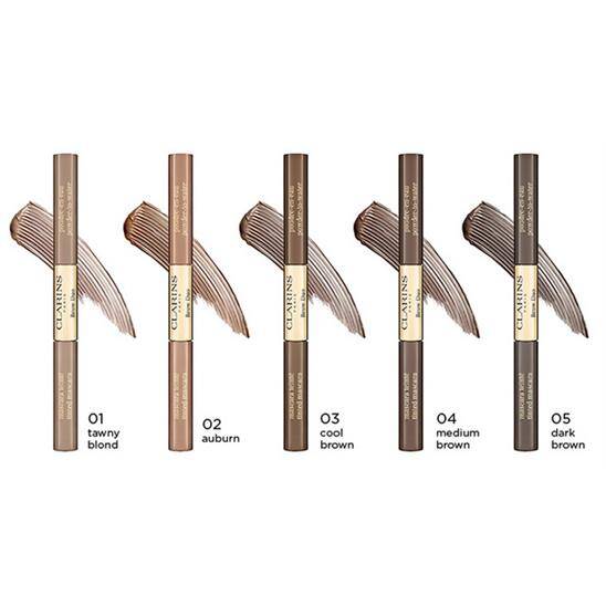 Clarins Brow Duo 02 Auburn Şekillendirici Kaş Maskarası - 6