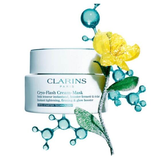 Clarins Cryo-Flash Cream Mask 75 ml Yüz Sıkılaştırıcı Maske