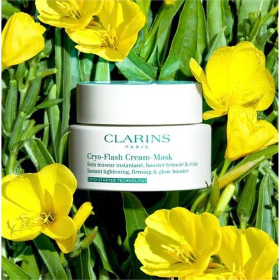 Clarins Cryo-Flash Cream Mask 75 ml Yüz Sıkılaştırıcı Maske - 7