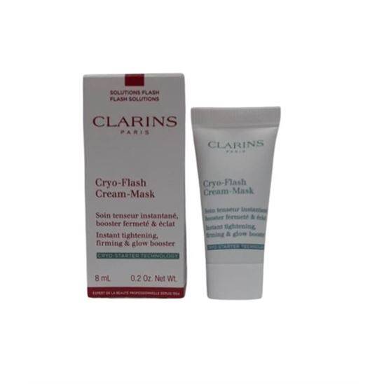 Clarins Cryo-Flash Cream Mask 8 ml Yüz Sıkılaştırıcı Maske Sample - 1