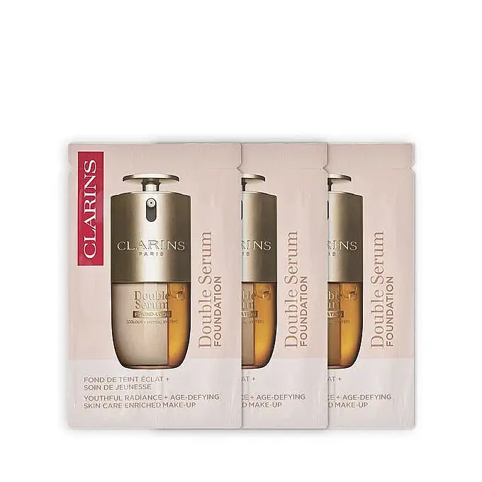 Clarins Double Serum Fondöten L5N 0.9 ml Sample - 1