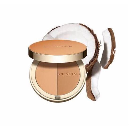 Clarins Ever Bronze Compact Powder 02 Medium Bronz Pudra - 2