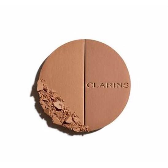 Clarins Ever Bronze Compact Powder 03 Deep Bronz Pudra - 4