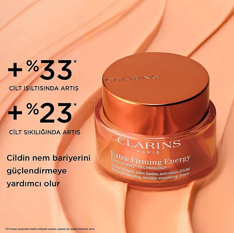 Clarins Extra Firming Energy COLLAGEN TECHNOLOGY 2'si 1 Arada 50 ml Gündüz Kremi - 8