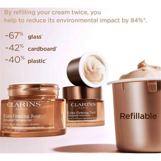 Clarins Extra Firming Nuit COLLAGEN TECHNOLOGY 50 ml Kuru Ciltler - 8