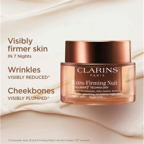 Clarins Extra Firming Nuit COLLAGEN TECHNOLOGY 50 ml Tüm Ciltler - 5