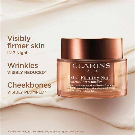 Clarins Extra Firming Nuit COLLAGEN TECHNOLOGY 50 ml Tüm Ciltler - 5
