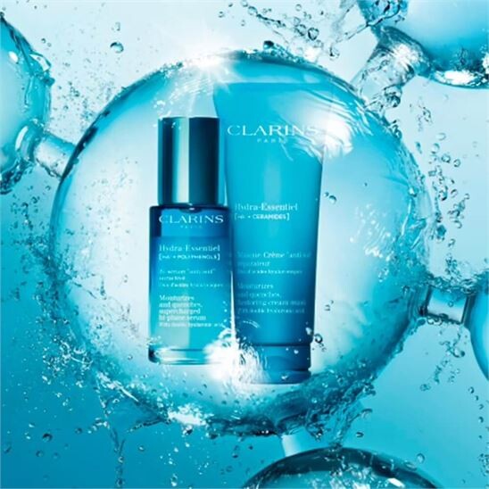 Clarins Hydra-Essentiel [HA²+ CERAMIDES] 75 ml Onarıcı Krem Maske (1)