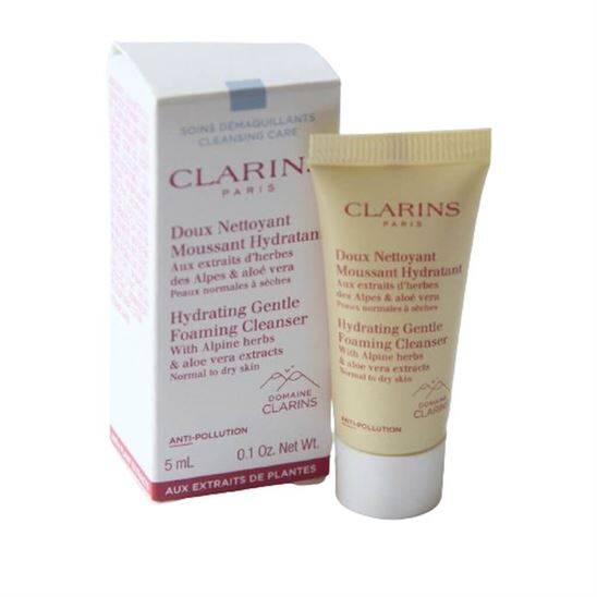 Clarins Hydrating Gentle Foaming Cleanser 5 ml Köpük Temizleyici Sample - 1