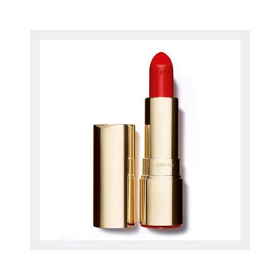 Clarins Joli Rouge Velvet 741 Red Orange Ruj - 1