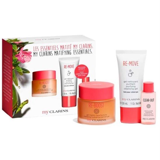 Clarins My Clarins Re-Boost Matlaştırıcı Nemlendirici Trio Set