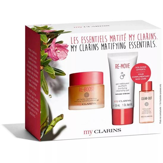 Clarins My Clarins Re-Boost Matlaştırıcı Nemlendirici Trio Set (1)