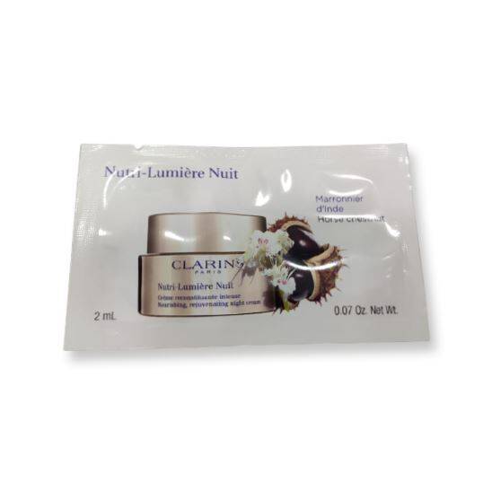Clarins Nutri Lumiere Night Cream 2 ml Besleyici Gece Kremi - 1