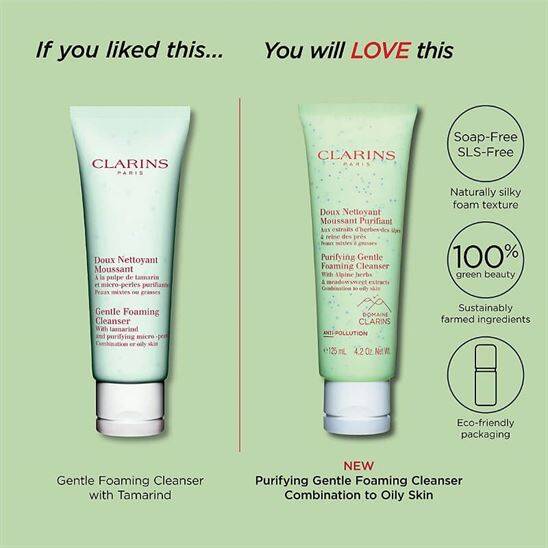 Clarins Purifying Gentle Foaming Cleanser 125 ml Köpük Temizleyici - 6