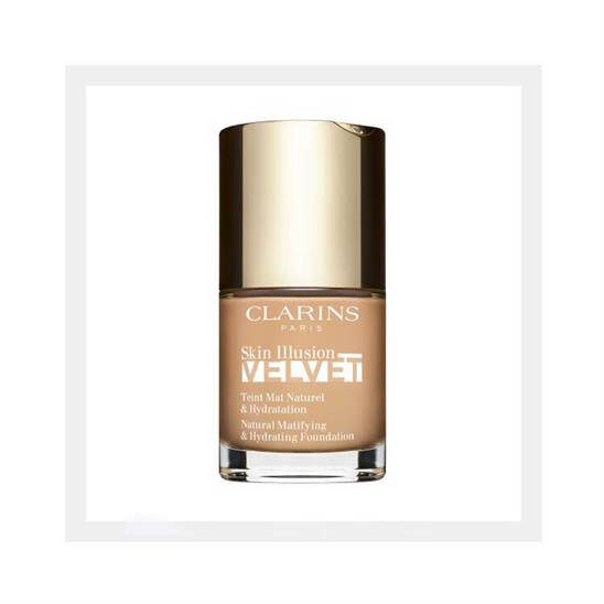 Clarins Skin Illusion Velvet 107C 30 ml Matlaştırıcı Fondöten - 1