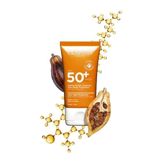Clarins Sun Face Cream SPF 50+ 50 ml Güneş Kremi - 3