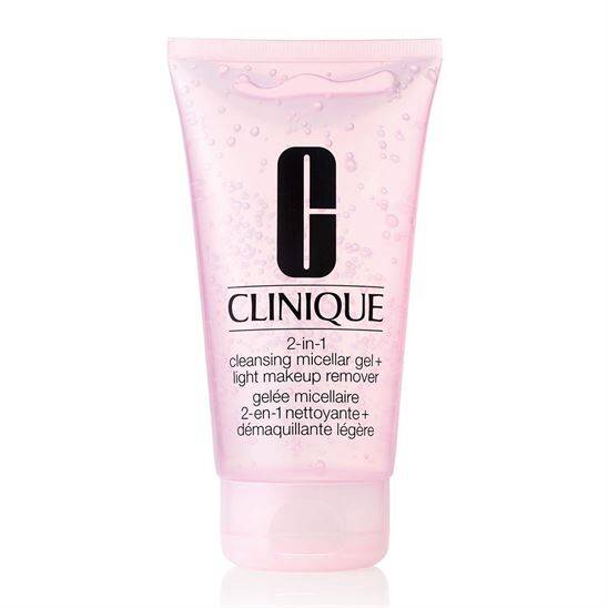 Clinique 2 in 1 Cleansing Micellar Gel Light Make up Remover 150 ml - 1