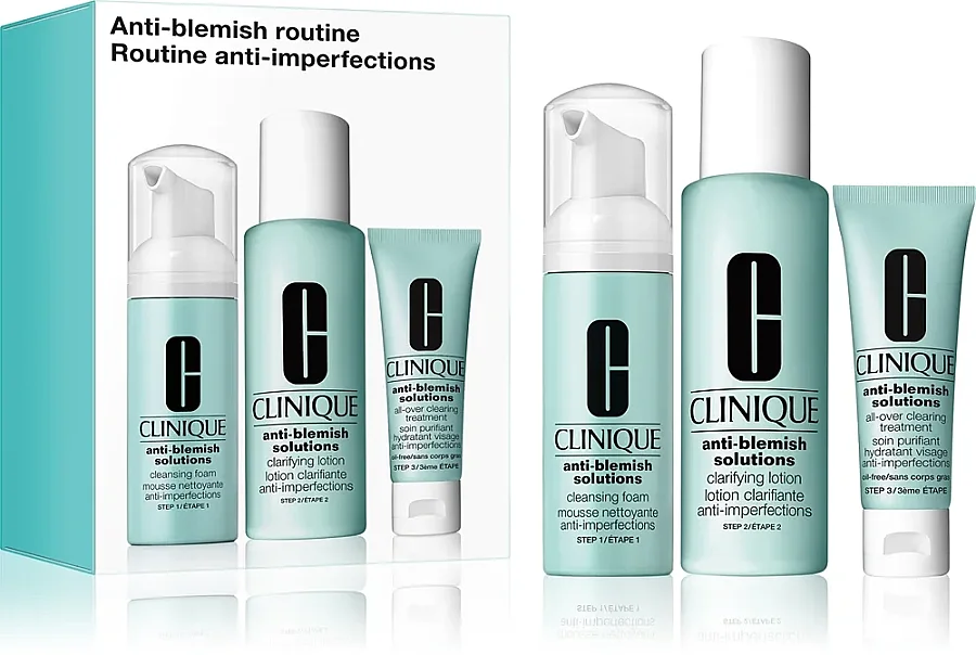 Clinique Anti-Blemish Routine Cilt Bakım Seti