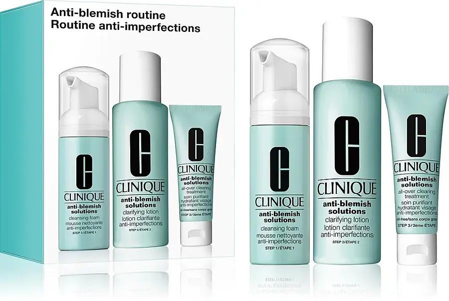 Clinique Anti-Blemish Routine Cilt Bakım Seti - 1
