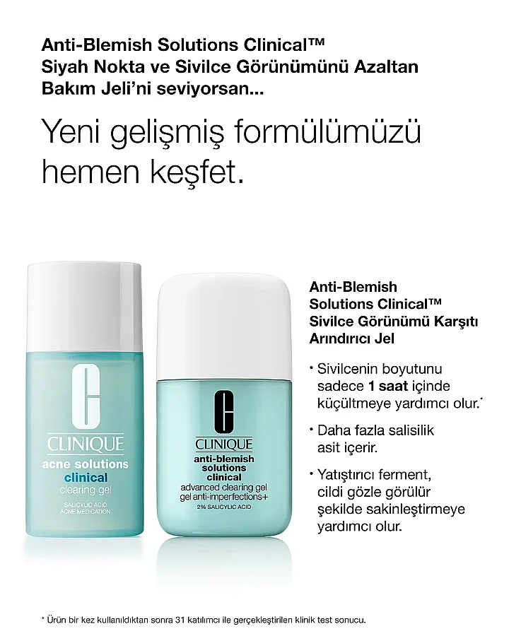 Clinique Anti-Blemish Solutions Clinical 20 ml Sivilce Karşıtı Bakım Jeli - 5
