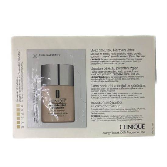 Clinique Anti Blemish Solutions Make Up 03 fresh natural Fondöten Sample - 1