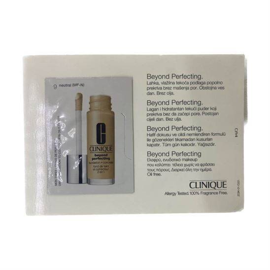 Clinique Beyond Perfecting Foundation Concealer 09 Neutral Sample - 1
