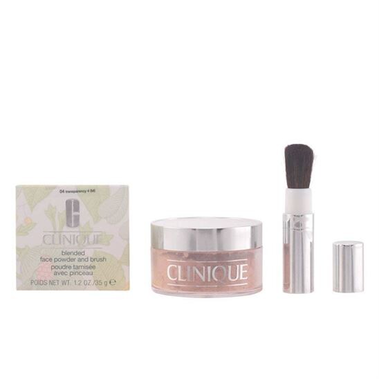 Clinique Blended Face Powder & Brush Transparency 4 Pudra (1)