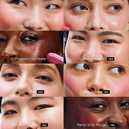 Clinique Chubby Stick Cheek Color Balm Roly Poly Rosy 03 Krem Allık - 4