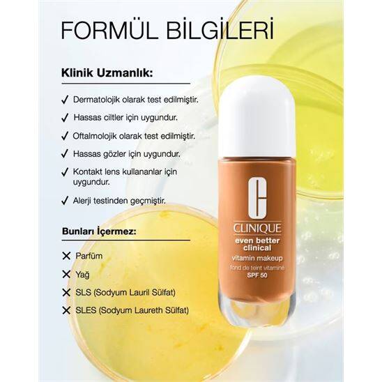 Clinique Even Better Vitamin Makeup SPF 50 Medium Cool 4 Fondöten - 6