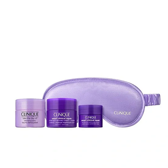 Clinique Night Routine Mini Kit 3'lü Gece Cilt Bakım Seti - 3