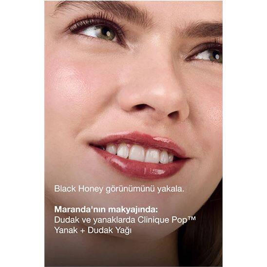 Clinique Pop Lip + Cheek Oil Black Honey Yanak ve Dudak Yağı - 8