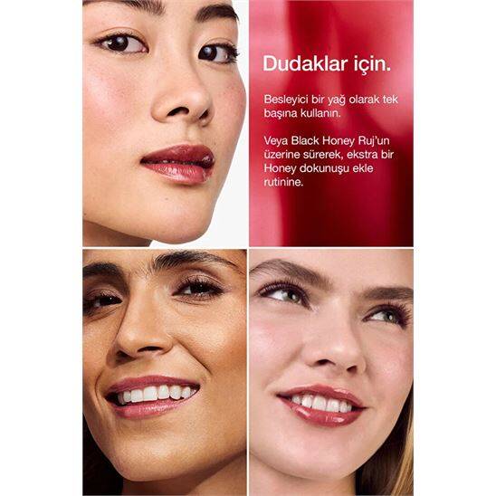 Clinique Pop Lip + Cheek Oil Black Honey Yanak ve Dudak Yağı - 10