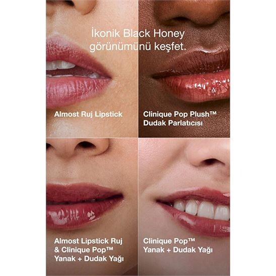 Clinique Pop Lip + Cheek Oil Black Honey Yanak ve Dudak Yağı - 11