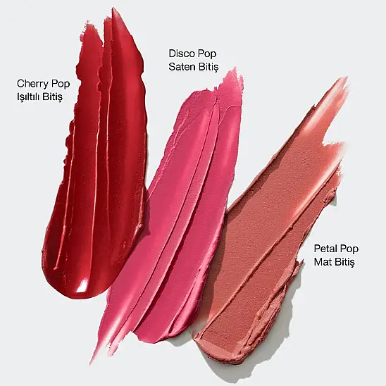Clinique Pop Lipstick Longwear Cappucino Pop Ruj - 3