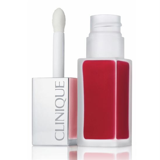 Clinique Pop Liquid Matte Lip Colour 02 Flame Pop Ruj