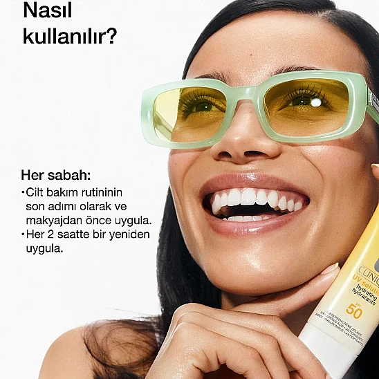 Clinique UV Solutions SPF50+ 40 ml Nemlendirici Güneş Kremi - 4
