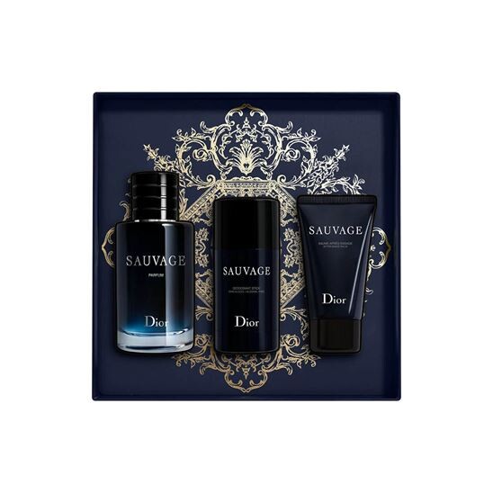 Dior Sauvage Parfum 100 ml Erkek Parfüm Set - 1